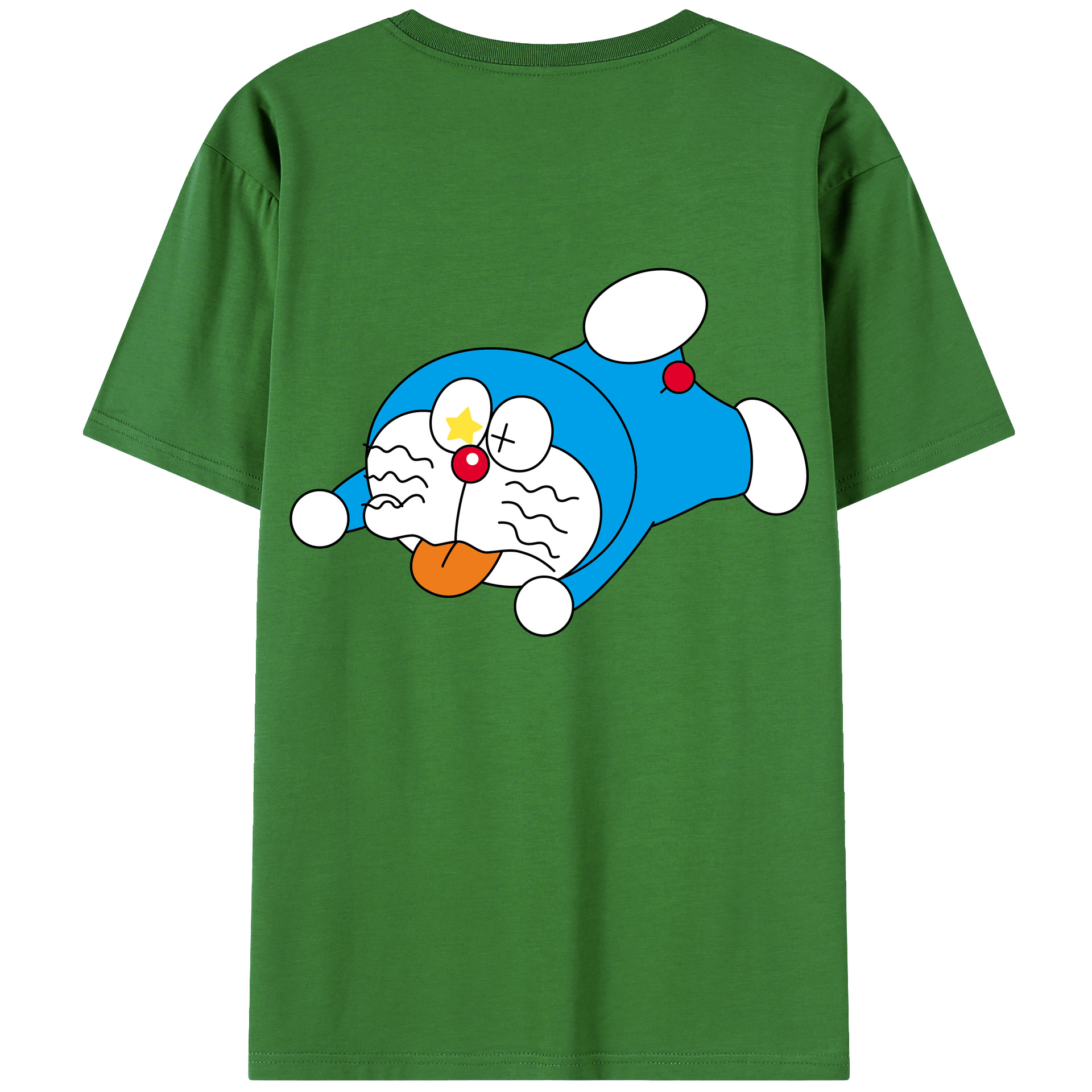 （画像用） ドラえもん Doraemon レディース半袖Tシャツ(バックプリント)